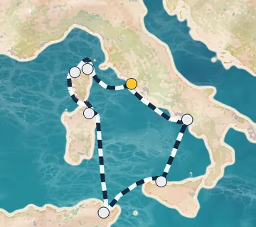 8 Night Rome to Rome cruise