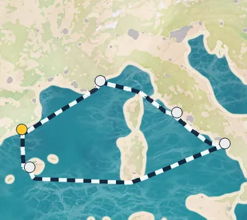 6 Night Barcelona to Barcelona cruise