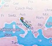 6 Night Trieste to Trieste cruise