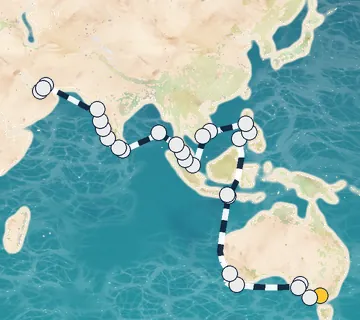 47 Night Melbourne to Dubai cruise