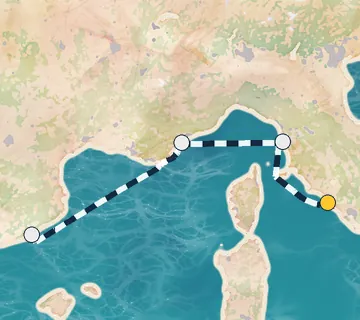 3 Night Rome to Barcelona cruise