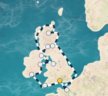12 Night London to London cruise