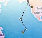 30 Night Vancouver to Papeete cruise