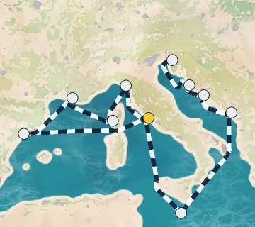 14 Night Rome to Trieste cruise