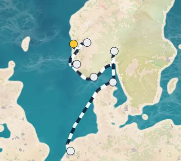 7 Night Bergen to Amsterdam cruise