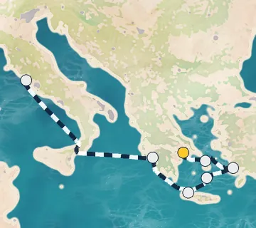 7 Night Athens to Rome cruise