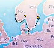 8 Night Stockholm to Oslo cruise