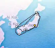 18 Night Tokyo to Tokyo cruise