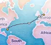 17 Night Ft. Lauderdale to Hamburg cruise