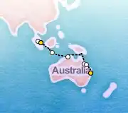 16 Night Singapore to Brisbane cruise