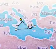7 Night Taranto to Taranto cruise
