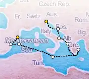 12 Night Venice to Barcelona cruise
