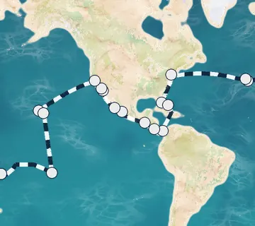 64 Night Marseille to Sydney cruise
