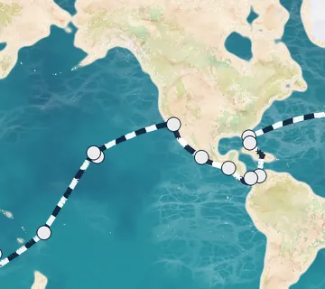 63 Night London to Hong Kong cruise