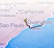 3 Night Sao Paolo to Sao Paolo cruise