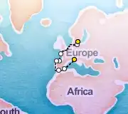 11 Night Copenhagen to Portofino cruise