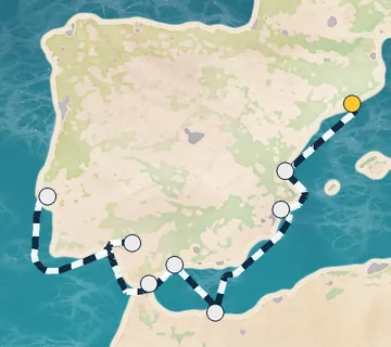 9 Night Barcelona to Lisbon cruise