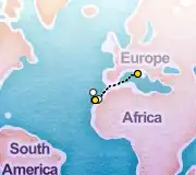 11 Night Rome to Las Palmas cruise