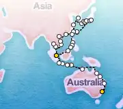 58 Night Sydney to Singapore cruise