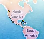29 Night Miami to Seattle cruise
