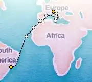 21 Night Sao Paolo to Venice cruise