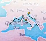 14 Night Trieste to Rome cruise