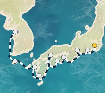 9 Night Tokyo to Seoul cruise