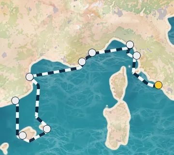 9 Night Rome to Barcelona cruise