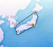 8 Night Tokyo to Tokyo cruise