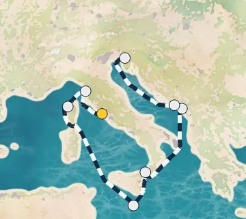 10 Night Rome to Trieste cruise