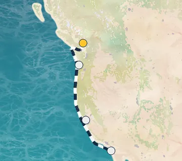 7 Night Vancouver to San Diego cruise