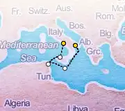 4 Night Taranto to Naples cruise