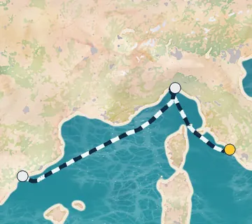 3 Night Rome to Tarragona cruise