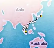 28 Night Tokyo to Singapore cruise