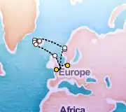 18 Night Hamburg to London cruise