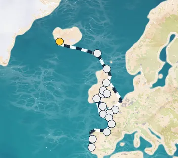 23 Night Reykjavik to Lisbon cruise