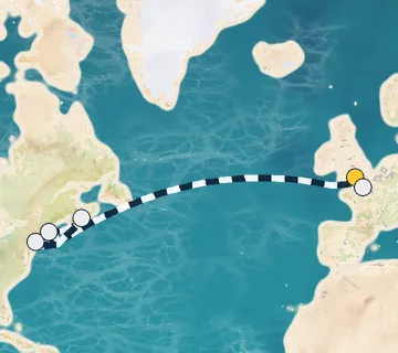 15 Night London to New York cruise