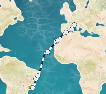 19 Night Rio de Janeiro to Marseille cruise