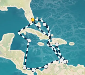 21 Night Ft. Lauderdale to Ft. Lauderdale cruise