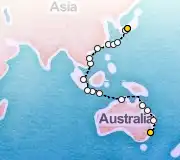 34 Night Sydney to Kobe cruise