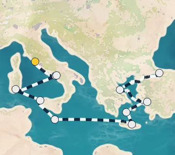 12 Night Rome to Istanbul cruise