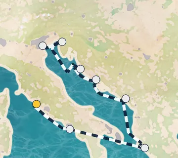 8 Night Rome to Venice cruise