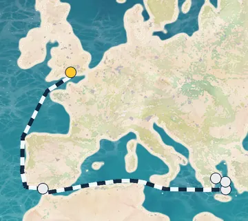 9 Night London to Athens cruise