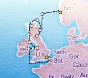 14 Night Tilbury to Bergen cruise