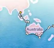 51 Night Bangkok to Papeete cruise