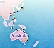 25 Night Tokyo to Sydney cruise