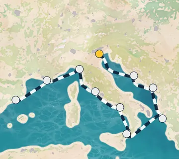 9 Night Venice to Barcelona cruise