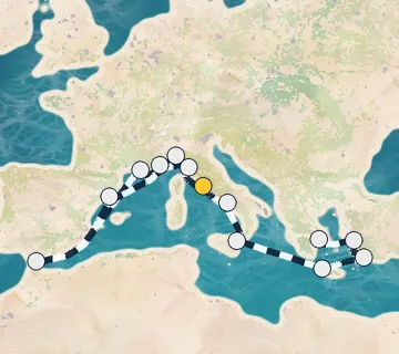 17 Night Rome to Athens cruise