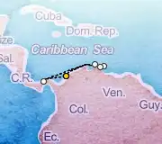 7 Night Cartagena to Cartagena cruise