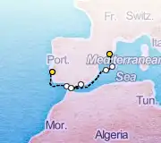 7 Night Lisbon to Barcelona cruise